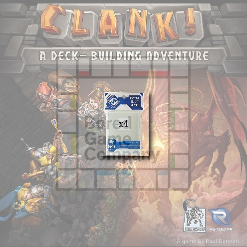 Fantasy Flight Supply sleeves for Clank!: A Deck-Building Adventure