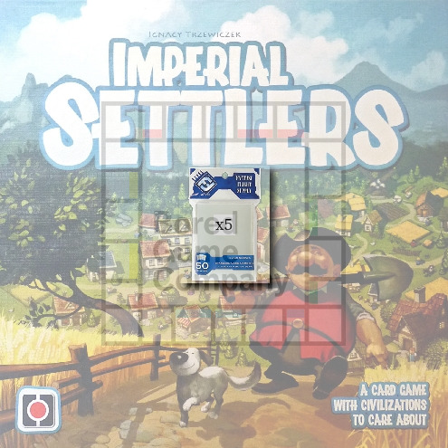 Fantasy Flight Supply sleeves for Imperial Settlers