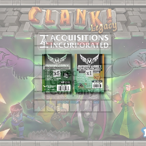 Mayday Premium sleeves for Clank! Legacy: Acquisitions Incorporated