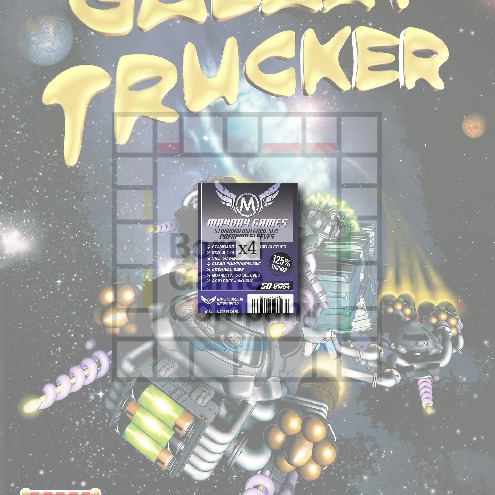 Mayday Premium sleeves for Galaxy Trucker
