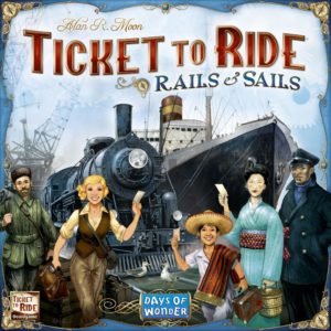 Buy Ticket to Ride: Rails & Sails only at Bored Game Company.