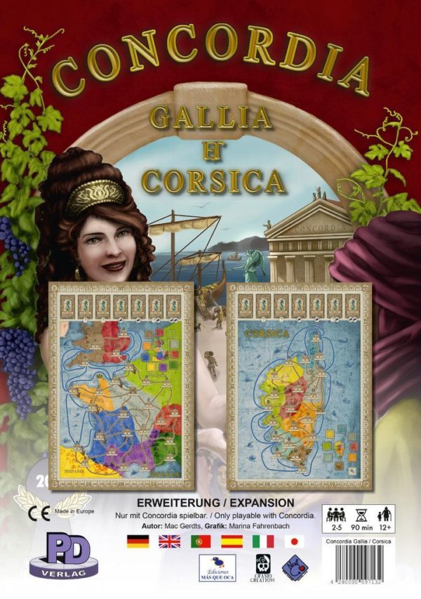 Buy Concordia: Gallia / Corsica only at Bored Game Company.