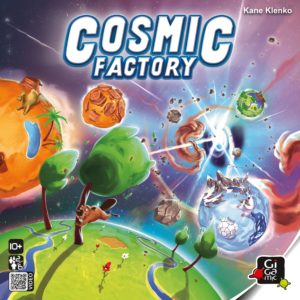 Buy Cosmic Factory only at Bored Game Company.