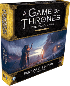 Buy A Game of Thrones: The Card Game (Second Edition) – Fury of the Storm only at Bored Game Company.