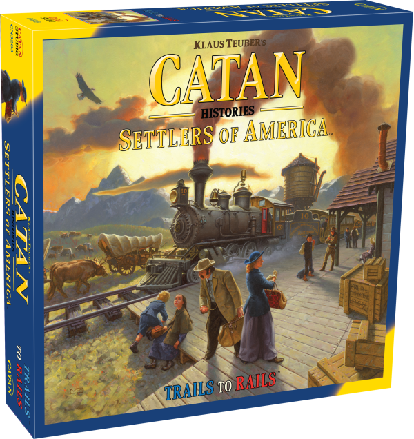 Buy Catan Histories: Settlers of America – Trails to Rails only at Bored Game Company.