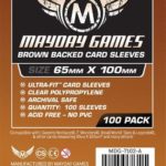 Buy Mayday Standard Sleeves: "7 Wonders" Card Sleeves - Magnum Ultra-Fit Sleeves (65 x 100mm) - Pack of 100 only at Bored Game Company.