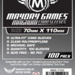 Buy Mayday Standard Sleeves: "Lost Cities" Card Sleeves - Magnum Ultra-Fit Sleeves (70 x 110mm) - Pack of 100 only at Bored Game Company.