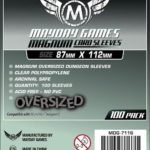 Buy Mayday Standard Sleeves: Munchkin Dungeon Sleeves - Magnum Oversized Sleeves (87 x 112mm) - Pack of 100 only at Bored Game Company.