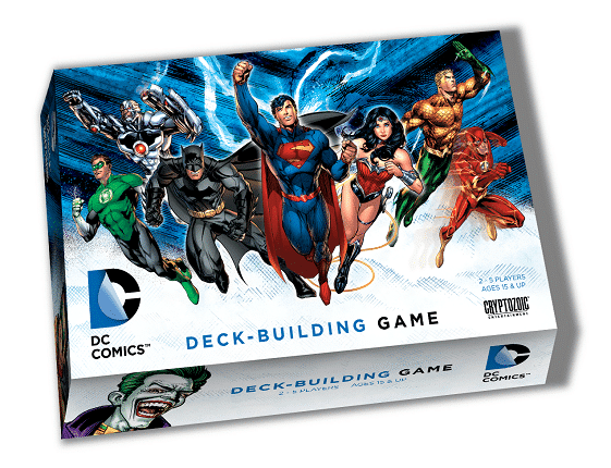Buy DC Comics Deck-Building Game only at Bored Game Company.