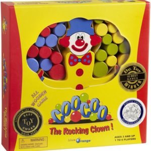 Buy CooCoo the Rocking Clown! only at Bored Game Company.