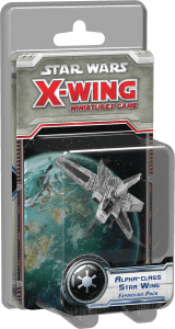 Buy Star Wars: X-Wing Miniatures Game – Alpha-Class Star Wing Expansion Pack only at Bored Game Company.