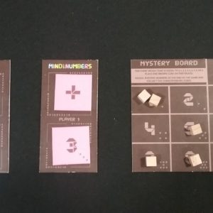 Buy Mind Your Numbers only at Bored Game Company.