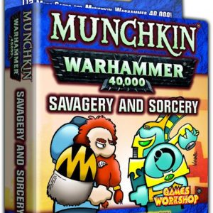Buy Munchkin Warhammer 40,000: Savagery and Sorcery only at Bored Game Company.