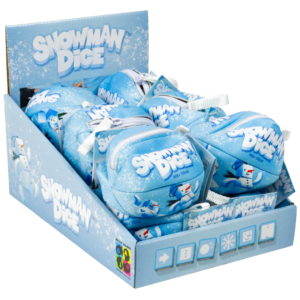 Buy Snowman Dice only at Bored Game Company.