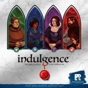 Buy Indulgence only at Bored Game Company.