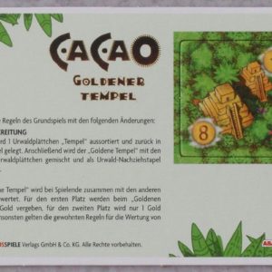 Buy Cacao: Golden Temple only at Bored Game Company.