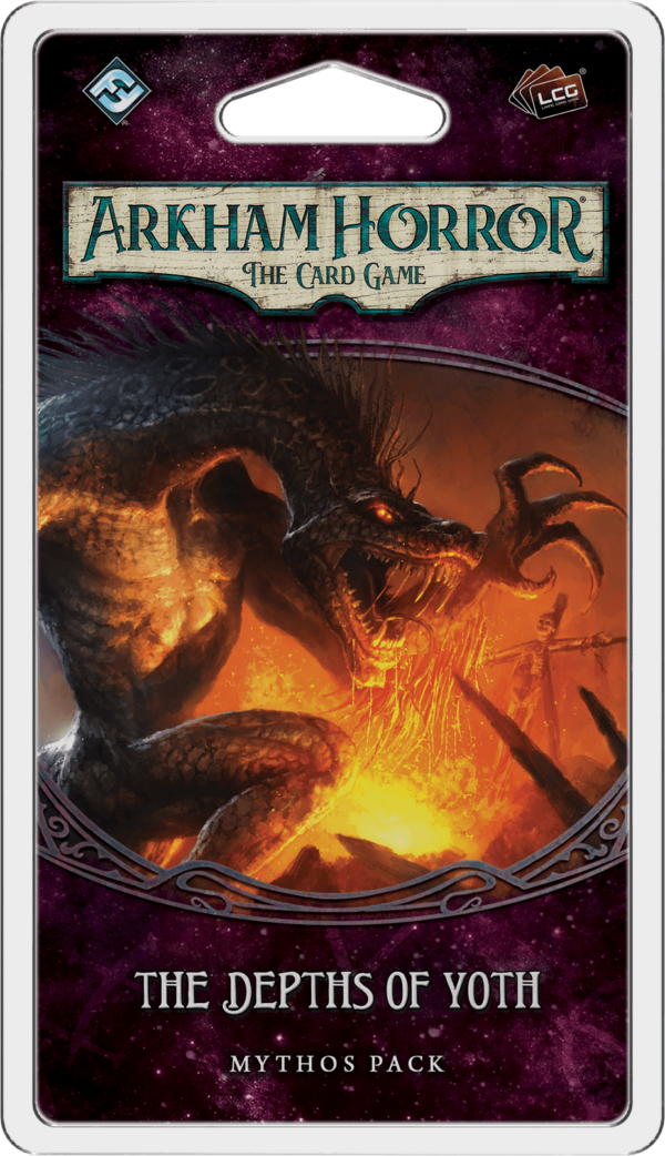 Buy Arkham Horror: The Card Game – The Depths of Yoth: Mythos Pack only at Bored Game Company.