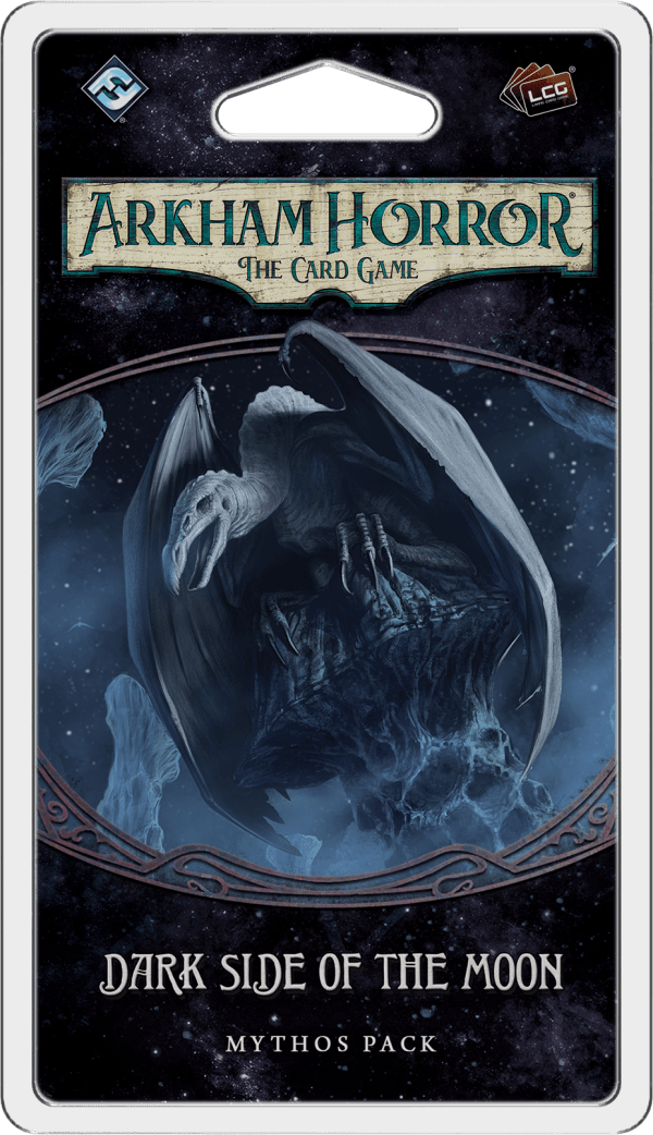 Buy Arkham Horror: The Card Game – Dark Side of the Moon: Mythos Pack only at Bored Game Company.