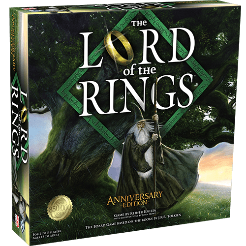 lord of the rings 2 player board game