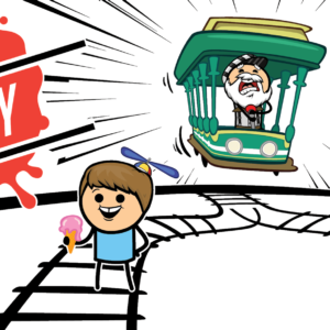 Buy Trial by Trolley only at Bored Game Company.