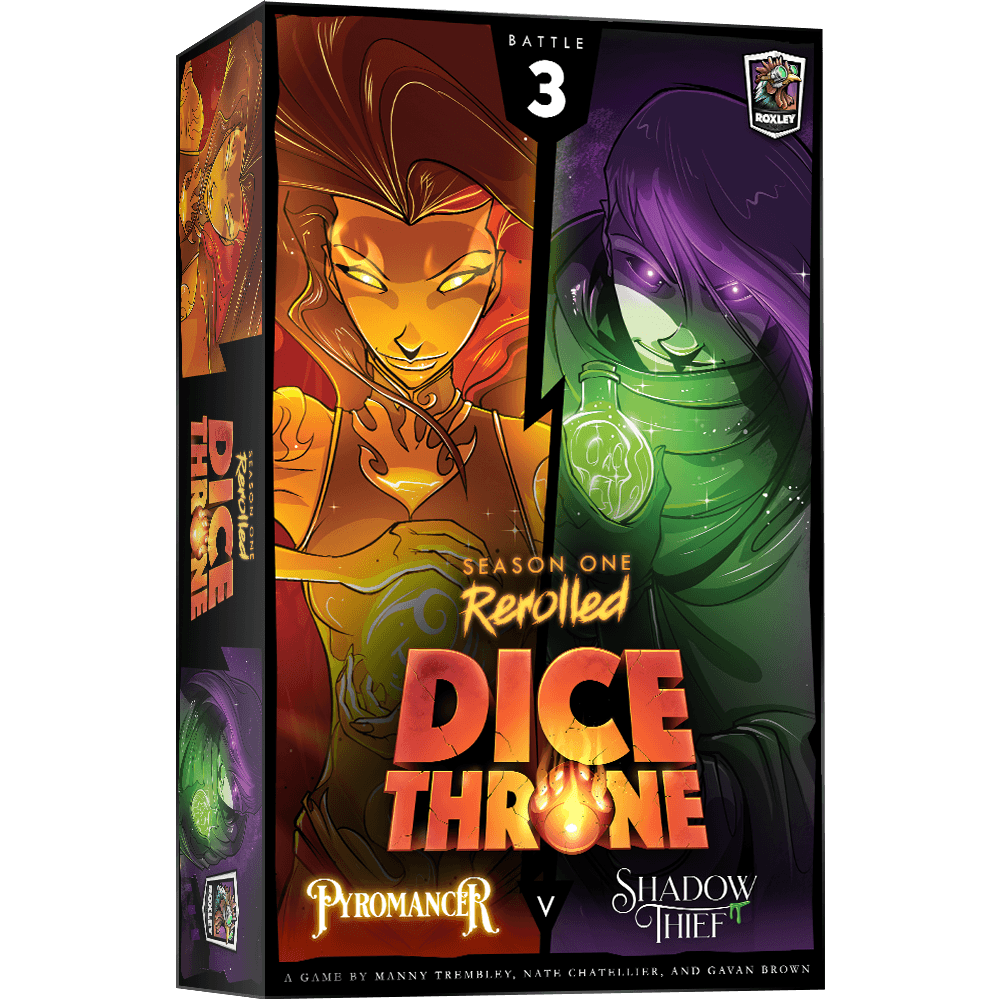 Buy Dice Throne Season One ReRolled Pyromancer v. Shadow Thief in