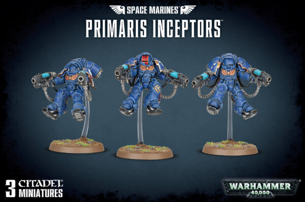 Buy Space Marines: Primaris Inceptors only at Bored Game Company.