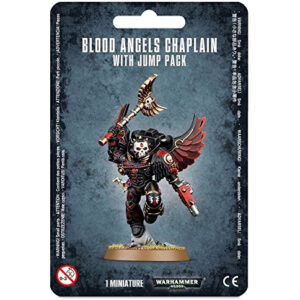 Buy Blood Angels Chaplain With Jump Pack only at Bored Game Company.