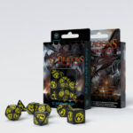q-workshop-dragons-black-yellow-dice-set-7-d08d60ff2b59dd411eb5ff4d5bda59df