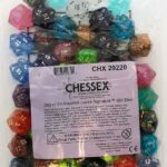 Buy Chessex - Signature - D20 Bag of Dice (x50) only at Bored Game Company.