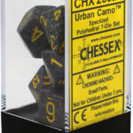 Buy Chessex - Speckled - Poly Set (x7) - Urban Camo only at Bored Game Company.