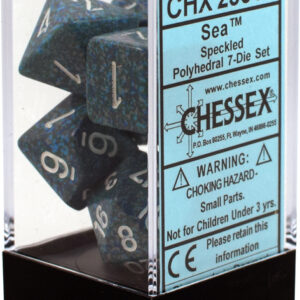 Buy Chessex - Speckled - Poly Set (x7) - Sea only at Bored Game Company.