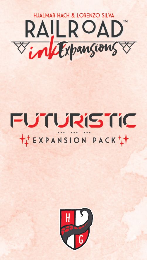 Buy Railroad Ink: Futuristic Expansion Pack only at Bored Game Company.