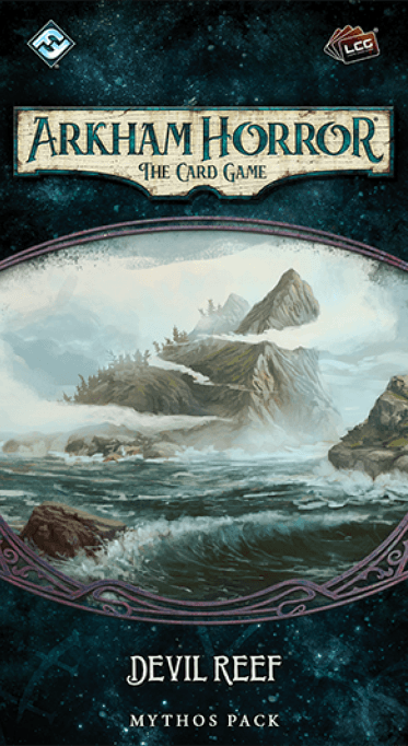 Buy Arkham Horror: The Card Game – Devil Reef: Mythos Pack only at Bored Game Company.