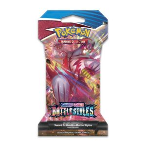 Buy Pokémon TCG: Sword & Shield-Battle Styles Sleeved Booster Pack (10 Cards) only at Bored Game Company.