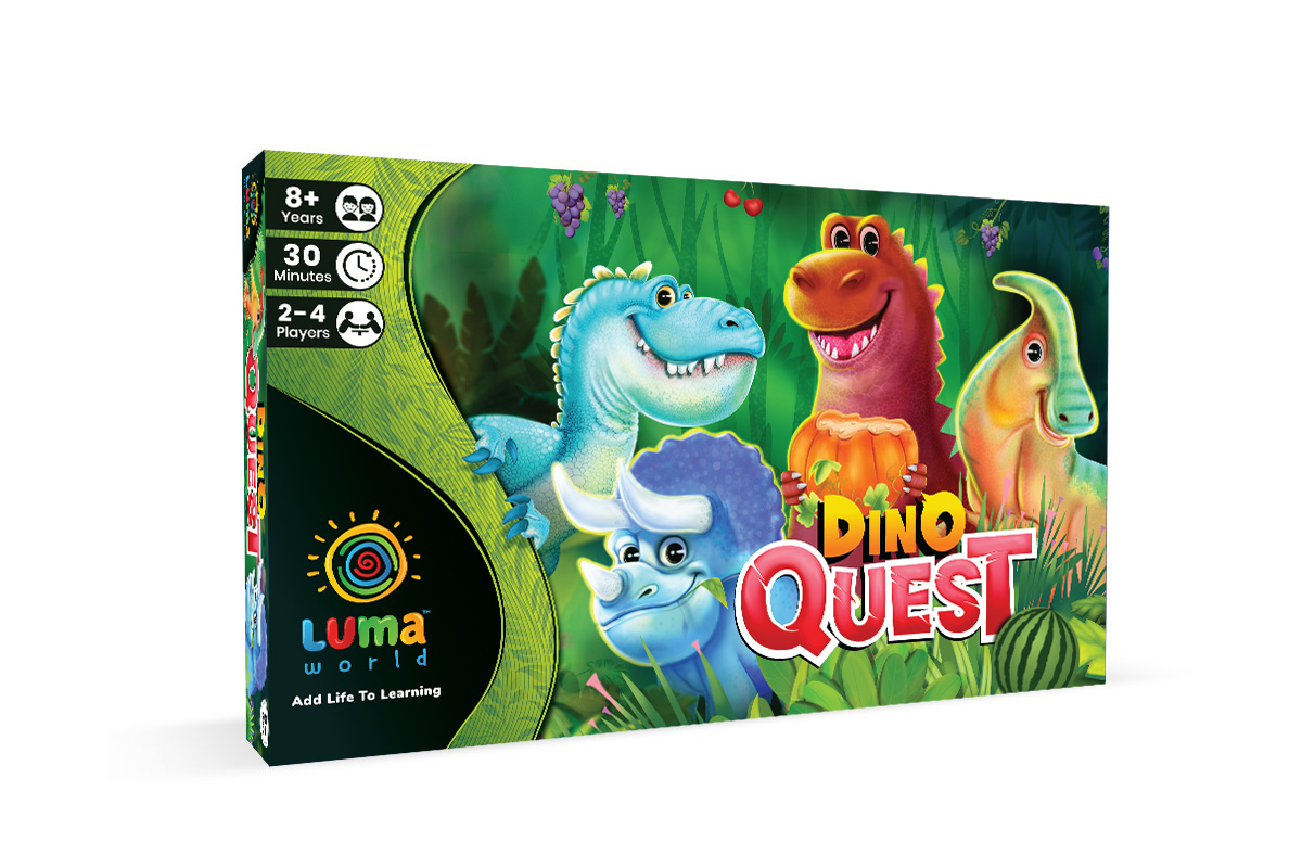 Buy Dino Quest: A Race And Chase Collection Game in India only at Bored  Game Company | Shipping all over India
