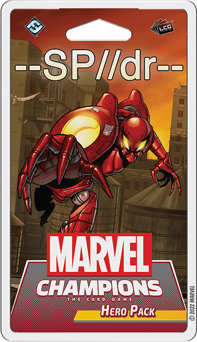 Buy Marvel Champions: The Card Game – SP//dr Hero Pack only at Bored Game Company.