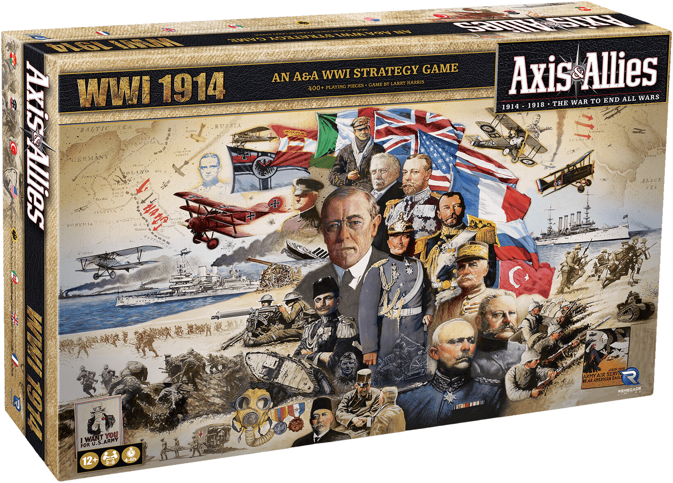Buy Axis & Allies: WWI 1914 only at Bored Game Company.